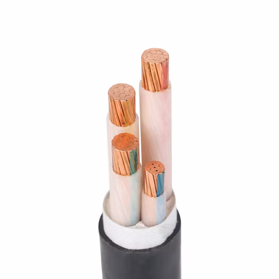 Condutor de cobre com bainha de borracha flexível Yz 3X4sqmm Cabo Especial
