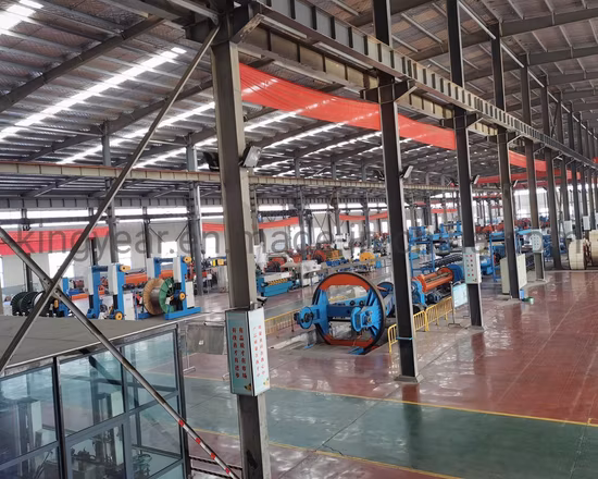 Linha de controle do punho da talha elétrica que conduz o núcleo especial do cabo com fio de aço