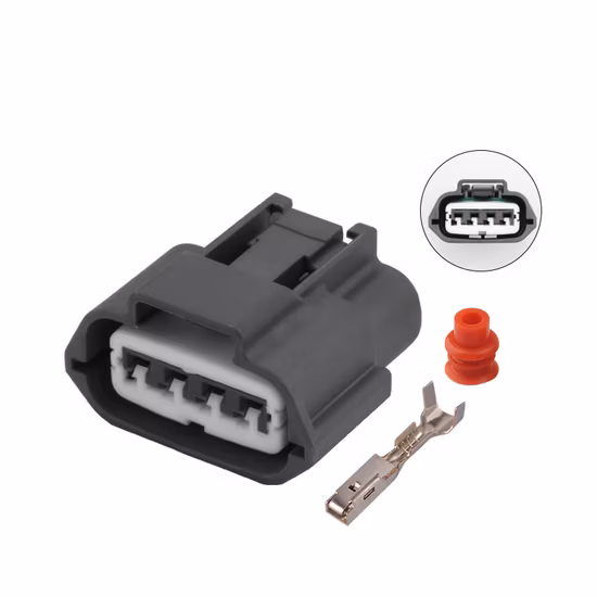 Conector à prova d'água para automóvel 4p, plugue de bobina de ignição nissan teana, caixa de fio para fio, cabo de fiação 6189